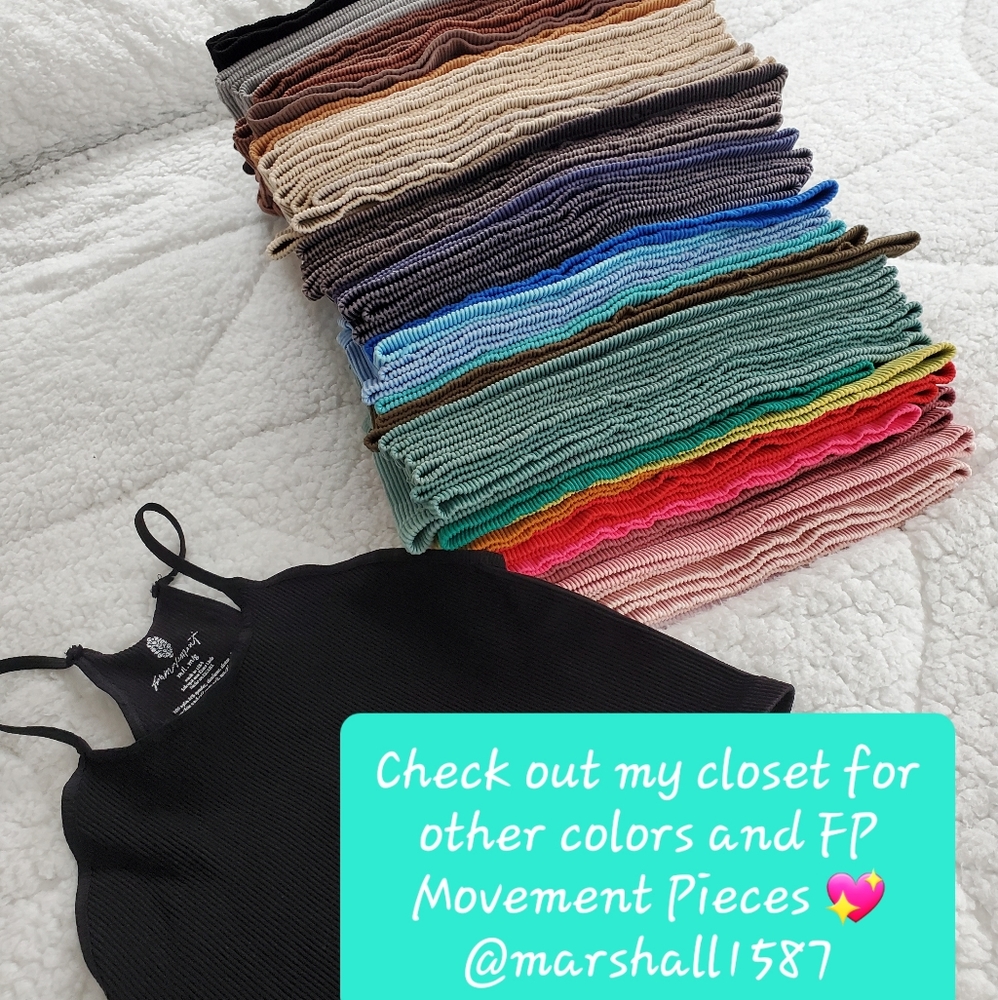 Free People Movement Happiness Runs Crop Heather Gray - Picture 4 of 11